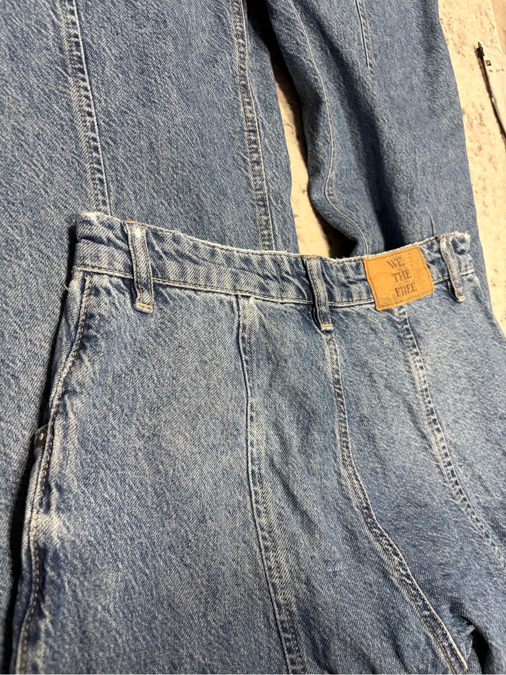 Free People We The Free Wallflower Wide-Leg Jeans - Picture 14 of 15
